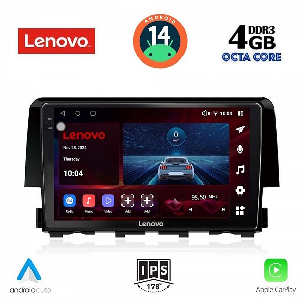 Digital iQ LENOVO SSV 8191_CPA (9inc) MULTIMEDIA TABLET for HONDA CIVIC mod. 2016>