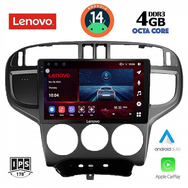 Digital iQ LENOVO SSV 8240_CPA (9inc) MULTIMEDIA TABLET for HYUNDAI MATRIX mod. 2001-2010