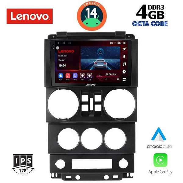 Digital iQ LENOVO SSV 8294_CPA (9inc) MULTIMEDIA TABLET for JEEP WRANGLER  mod. 2006-2011