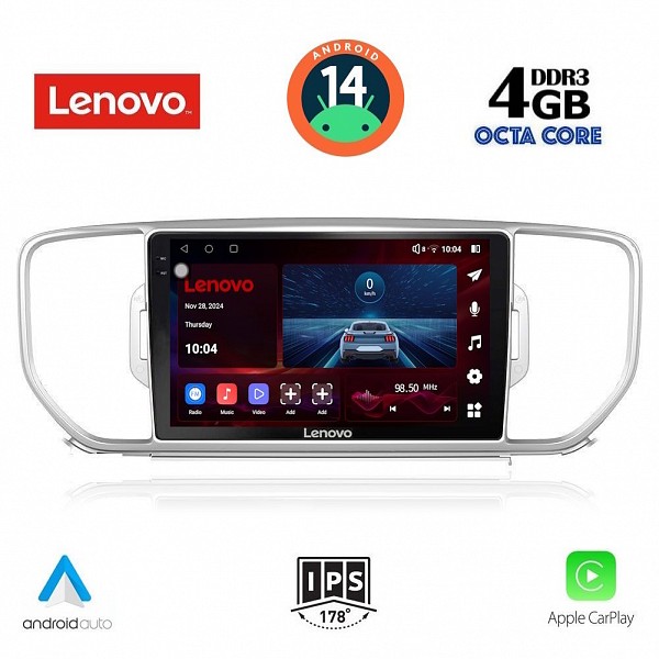 Digital iQ LENOVO SSV 8326_CPA (9inc) MULTIMEDIA TABLET for KIA SPORTAGE mod. 2015-2018