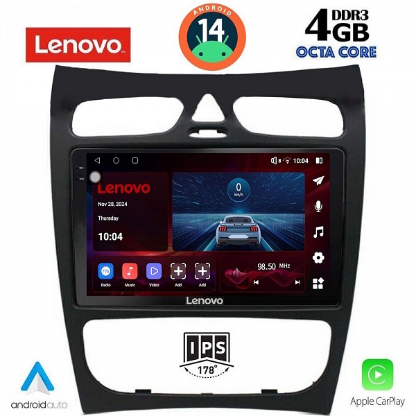 Digital iQ LENOVO SSV 8406_CPA (9inc) MULTIMEDIA TABLET for MERCEDES CLK (W209) mod. 2000-2004