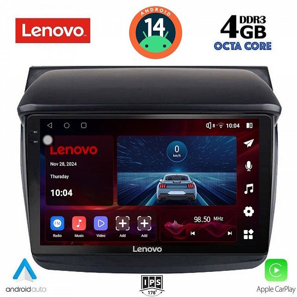 Digital iQ LENOVO SSV 8436_CPA (9inc) MULTIMEDIA TABLET for MITSUBISHI L200 mod. 2006-2015
