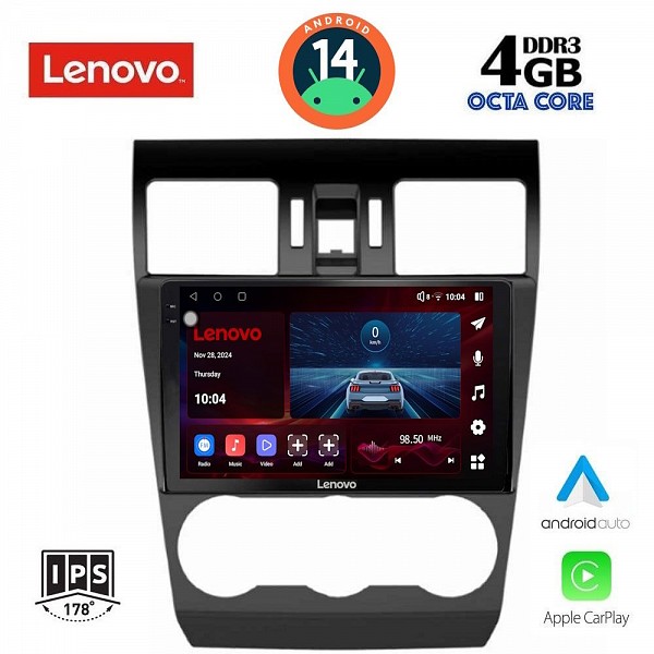 Digital iQ LENOVO SSV 8663_CPA (9inc) MULTIMEDIA TABLET for SUBARU FORESTER - IMPREZA - XV mod. 2013-2019
