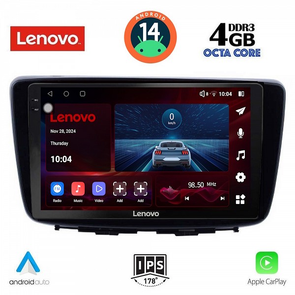 Digital iQ LENOVO SSV 8672_CPA (9inc) MULTIMEDIA TABLET for SUZUKI BALENO mod. 2016-2022