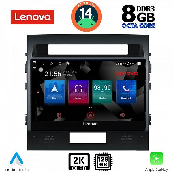 Digital iQ LENOVO SSW 10724_CPA (10inc) MULTIMEDIA TABLET for TOYOTA LAND CRUISER mod. 2008-2015