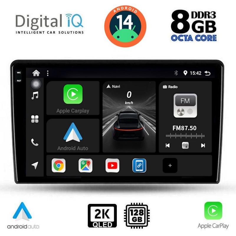DIGITAL IQ BXF 11026_CPAA (9inc) MULTIMEDIA TABLET for ALFA ROMEO GIULIETTA mod 2014-2020