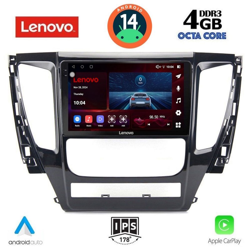 Digital iQ LENOVO SSV 8447A_CPA (9inc) MULTIMEDIA TABLET for MITSUBISHI PAJERO mod. 2013-2020
