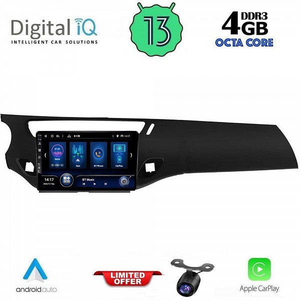 Digital iQ DIQ BXD 6092_CPA (9inc) MULTIMEDIA TABLET for CITROEN C3 - DS3 mod. 2009-2016
