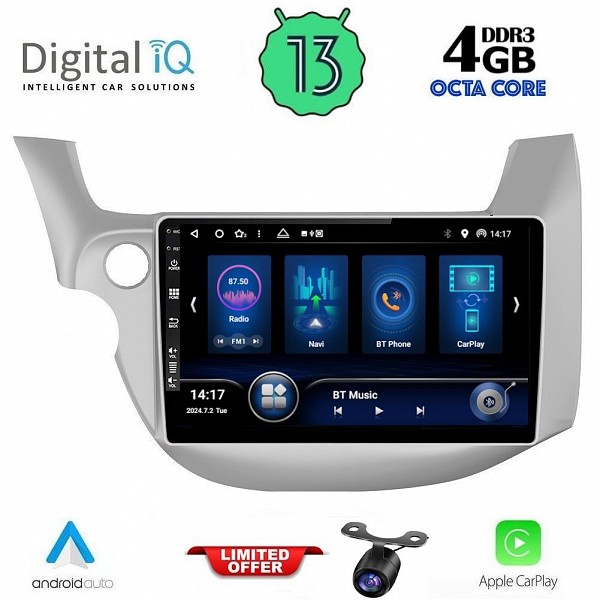 Digital iQ DIQ BXD 6211_CPA (10inc) MULTIMEDIA TABLET for HONDA JAZZ mod. 2008-2012