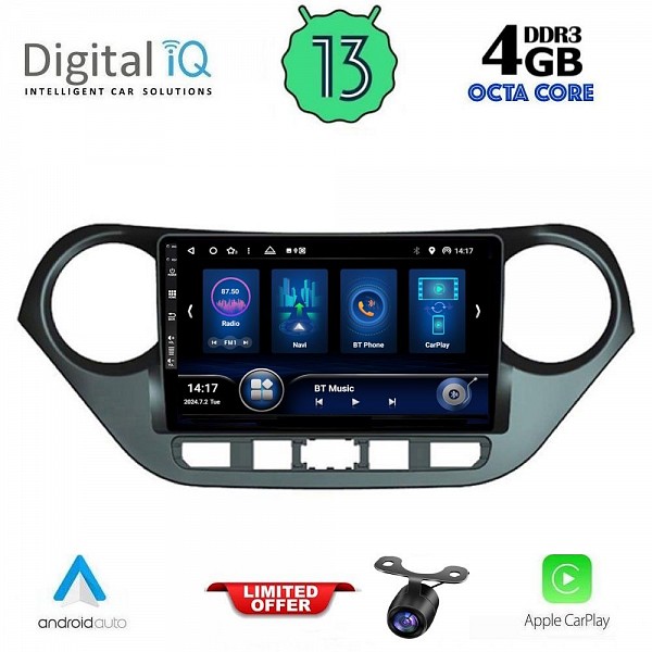 Digital iQ DIQ BXD 6224_CPA (9inc) MULTIMEDIA TABLET for HYUNDAI i10 mod. 2014-2020