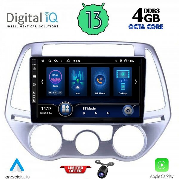 Digital iQ DIQ BXD 6227_CPA A/C (9inc) MULTIMEDIA TABLET for HYUNDAI i20 mod. 2008-2012