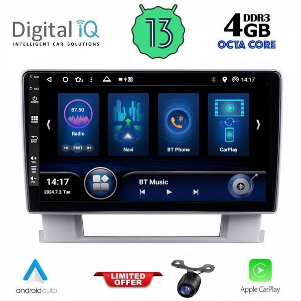 Digital iQ DIQ BXD 6482_CPA (9inc) MULTIMEDIA TABLET for OPEL ASTRA Jmod.2010-2016