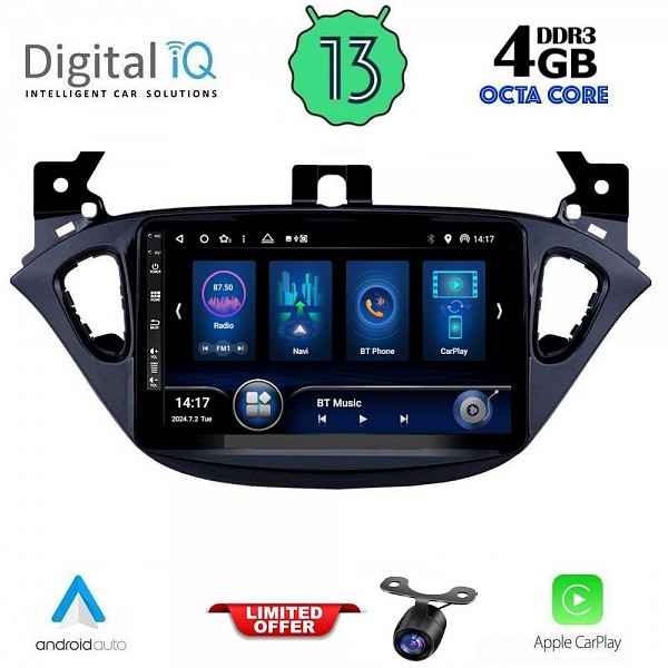 Digital iQ DIQ BXD 6486_CPA (9inc) MULTIMEDIA TABLET for OPEL ADAM - CORSA E mod. 2014-2021