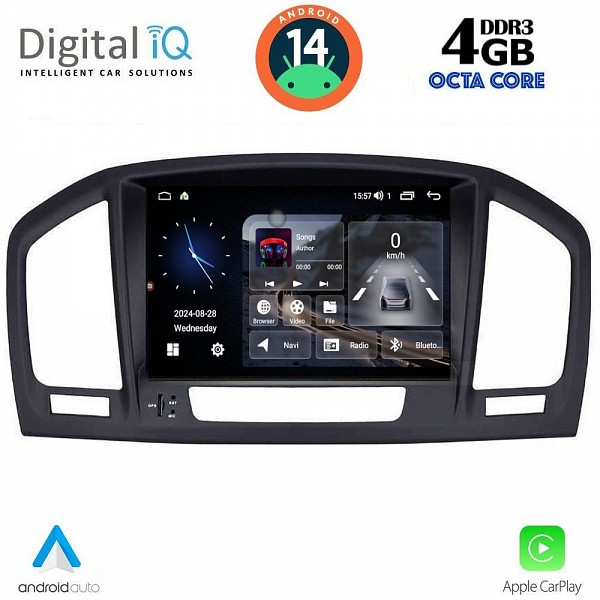 DIGITAL IQ MSG 414_CPA (8? DECK) MULTIMEDIA SYSTEM for OPEL INSIGNIA mod. 2008-2013 ? SAAB 9.5 mod. 2006-2012
