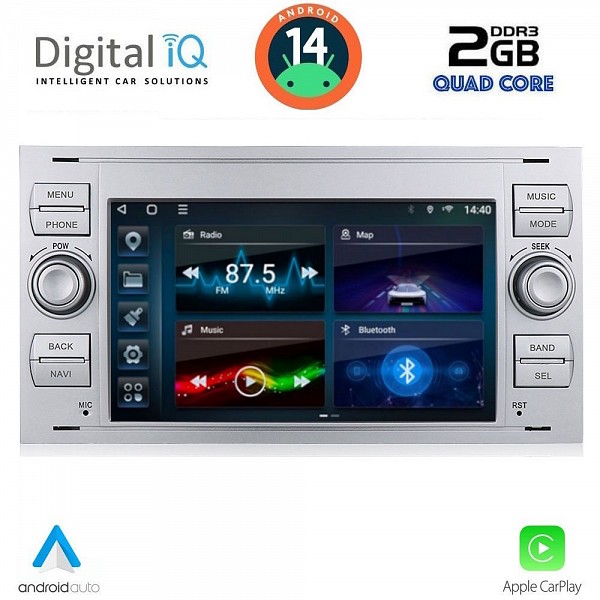 DIGITAL IQ BLD 202S_CPA (7" DECK) MULTIMEDIA for FORD mod. 2004-2008