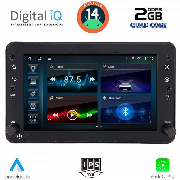 DIGITAL IQ BLD 259_CPA (7" DECK) MULTIMEDIA SYSTEM for ALFA ROMEO 159 ? SPIDER ? BRERA mod. 2004-2012
