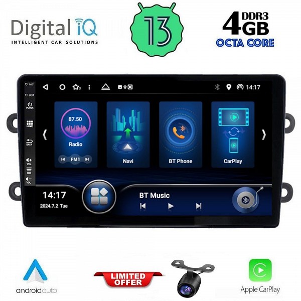 Digital iQ DIQ BXD 8102_CPA (9inc) MULTIMEDIA TABLET for DACIA DUSTER mod. 2012-2019