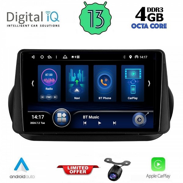 Digital iQ DIQ BXD 8142_CPA (9inc) MULTIMEDIA TABLET for CITROEN ? FIAT ? PEUGEOT mod. 2008-2018