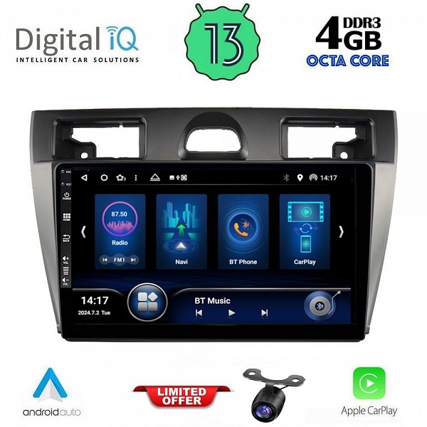 Digital iQ DIQ BXD 8153_CPA (9inc) MULTIMEDIA TABLET for FORD FIESTA mod. 2005-2008