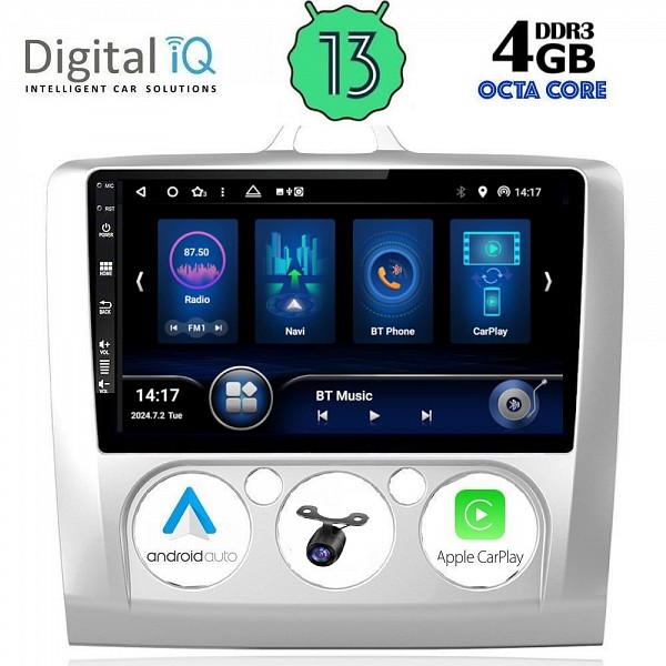 Digital iQ DIQ BXD 8156_CPA A/C (9inc) MULTIMEDIA TABLET for FORD FOCUS mod. 2005-2012