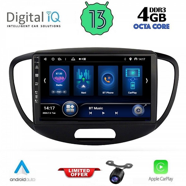 Digital iQ DIQ BXD 8223_CPA (9inc) MULTIMEDIA TABLET for HYUNDAI i10 mod. 2008-2013