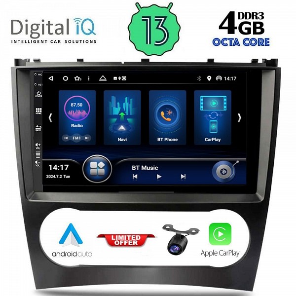 Digital iQ DIQ BXD 8404_CPA (9inc) MULTIMEDIA TABLET for MERCEDES C ? CLK (W203-209) mod. 2004-2008