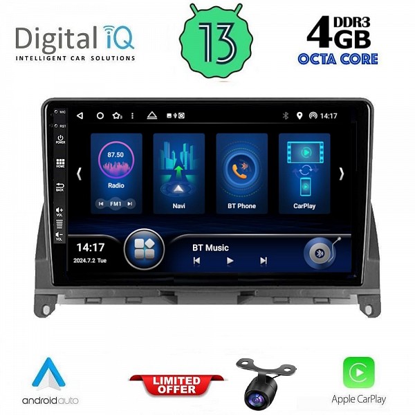 Digital iQ DIQ BXD 8405_CPA (9inc) MULTIMEDIA TABLET for MERCEDES C (W204) mod. 2007-2011