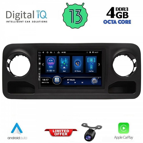 Digital iQ DIQ BXD 8424_CPA (10inc) MULTIMEDIA TABLET for MERCEDES SPRINTER mod. 2018>