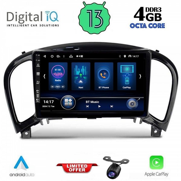 Digital iQ DIQ BXD 8452_CPA (9inc) MULTIMEDIA TABLET for NISSAN JUKE mod. 2009-2020