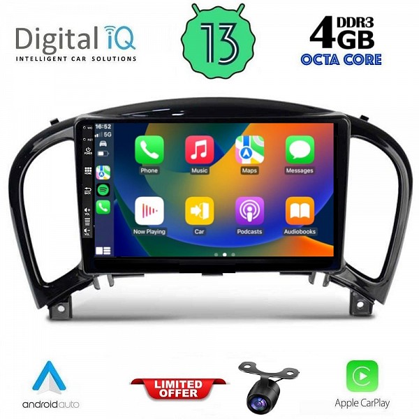 Digital iQ DIQ BXD 8452_CPA (9inc) MULTIMEDIA TABLET for NISSAN JUKE mod. 2009-2020