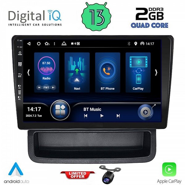 Digital iQ DIQ BXD 8559_CPA (10inc) MULTIMEDIA TABLET for OPEL VIVARO ? RENAULT TRAFIC - NISSAN PRIMASTAR mod. 2004-2015