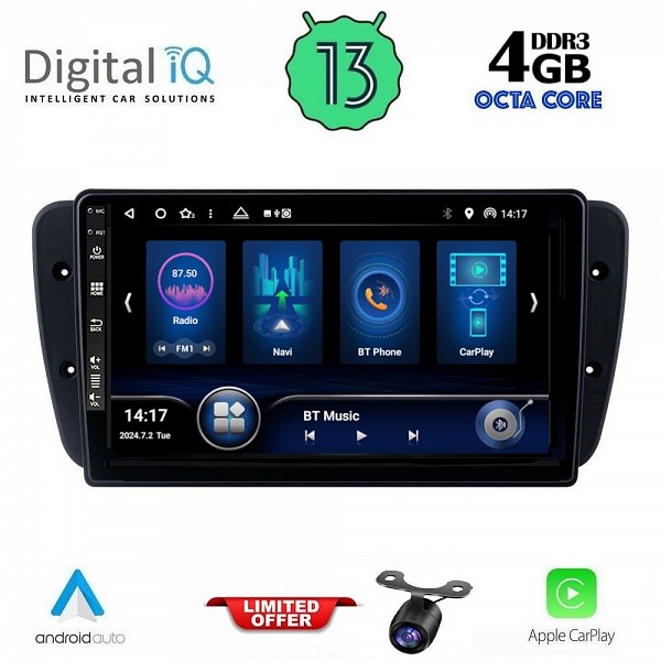 Digital iQ DIQ BXD 8571_CPA (9inc) MULTIMEDIA TABLET for SEAT IBIZA mod. 2008-2015