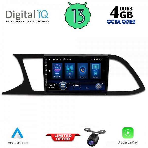 Digital iQ DIQ BXD 8575_CPA (9inc) MULTIMEDIA TABLET for SEAT LEON mod. 2012-2021