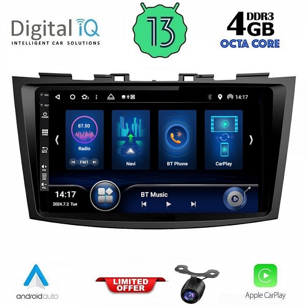 Digital iQ DIQ BXD 8685_CPA (9inc) MULTIMEDIA TABLET for SUZUKI SWIFT mod. 2011-2016