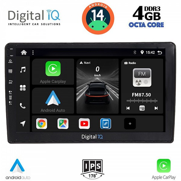 DIGITAL IQ BXD 8005_CPAA (10inc) MULTIMEDIA TABLET for AUDI A4 mod. 2008-2015