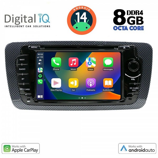 DIGITAL IQ BXF 747_CPAA (7 DVD) MULTIMEDIA for SEAT IBIZA mod. 2008-2015