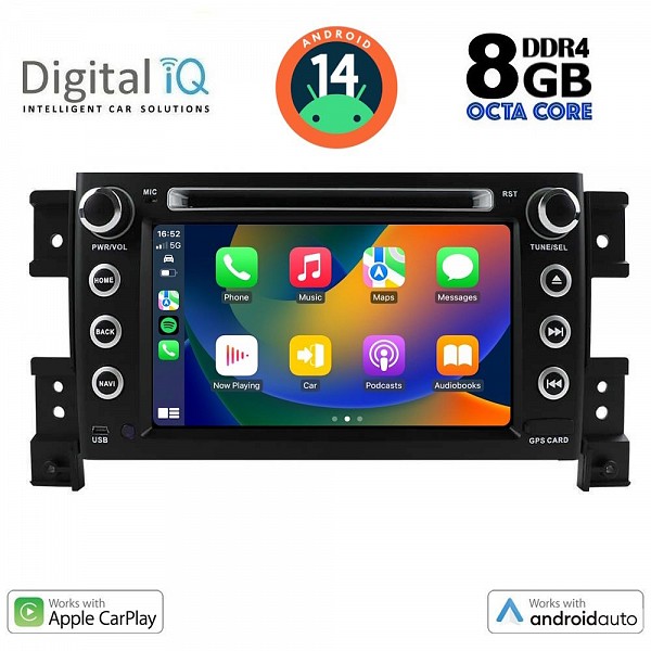 DIGITAL IQ BXF 753_CPAA (7 DVD) MULTIMEDIA for SUZUKI GRAND VITARA mod. 2005-2015