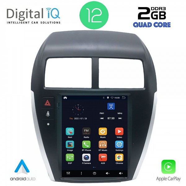 Digital iQ DIQ BX 2952_CPA TESLA STYLE for MITSUBISHI ASX mod. 2009>