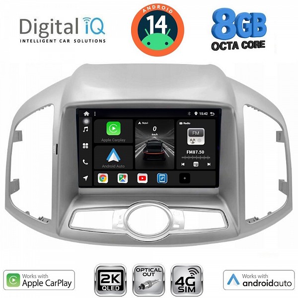 DIGITAL IQ BXK 20071_CPAA (9inc) MULTIMEDIA for CHEVROLET CAPTIVA mod. 2012>