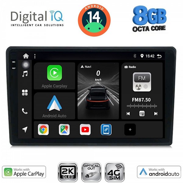 DIGITAL IQ BXK 20086_CPAA (10inc) MULTIMEDIA TABLET for CITROEN C4 - DS4 mod. 2018>