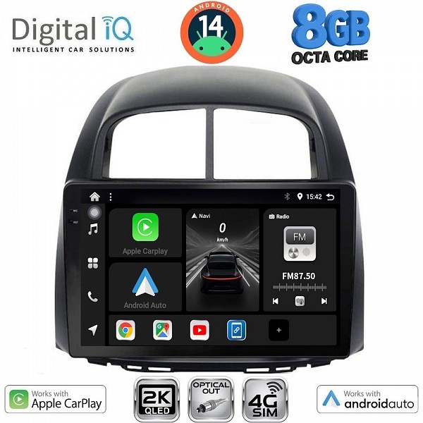 DIGITAL IQ BXK 20124_CPAA (10inc) MULTIMEDIA TABLET for DAIHATSU SIRION mod. 2006-2012