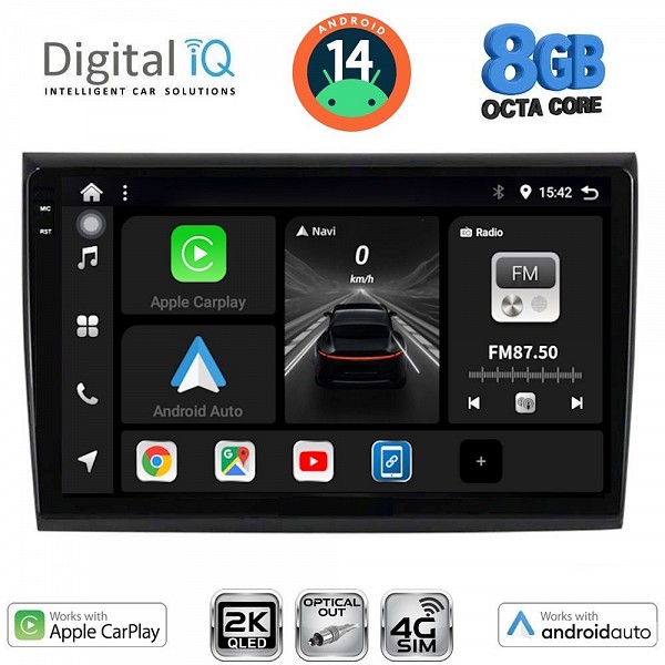 DIGITAL IQ BXK 20136_CPAA (9inc) MULTIMEDIA TABLET for FIAT BRAVO mod. 2007>