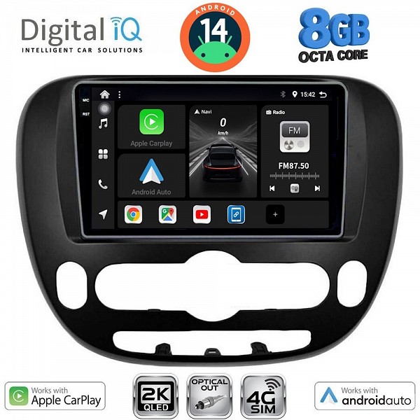 DIGITAL IQ BXK 20321_CPAA (9inc) MULTIMEDIA TABLET for KIA SOUL mod. 2014>