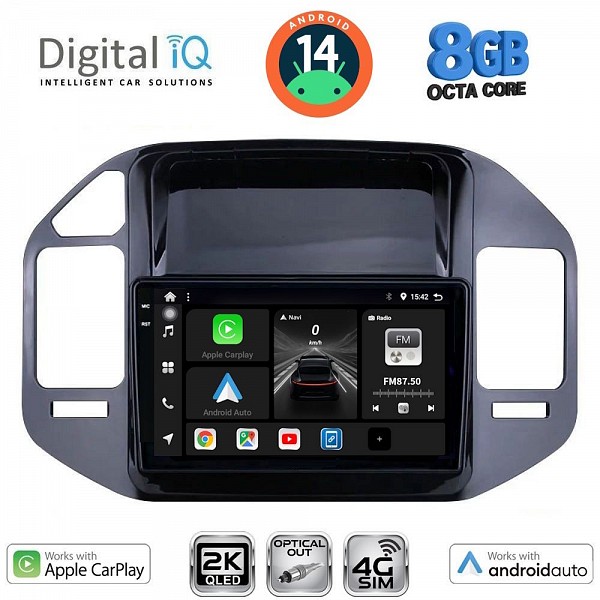 DIGITAL IQ BXK 20444_CPAA (9inc) MULTIMEDIA TABLET for MITSUBISHI PAJERO mod. 1999-2006