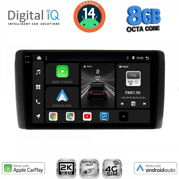 DIGITAL IQ BXK 20472_CPAA (9inc) MULTIMEDIA TABLET for NISSAN LEAF mod. 2009-2017