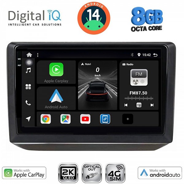 DIGITAL IQ BXK 20581_CPAA (10inc) MULTIMEDIA TABLET for SKODA FABIA mod. 2008-2014