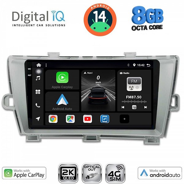 DIGITAL IQ BXK 20726_CPAA (9inc) MULTIMEDIA TABLET for TOYOTA PRIUS mod. 2009-2015