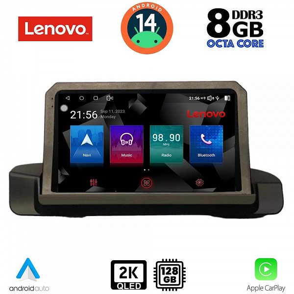 Digital iQ LENOVO SSW 10044_CPA (9inc) MULTIMEDIA TABLET for BMW S.3 (E90-91-92) mod. 2005-2012
