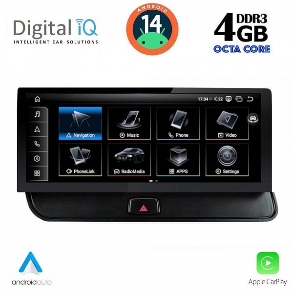 DIGITAL IQ TPG 15930_CPA (10.25inc) MULTIMEDIA SYSTEM for AUDI Q5 mod. 2008-2018