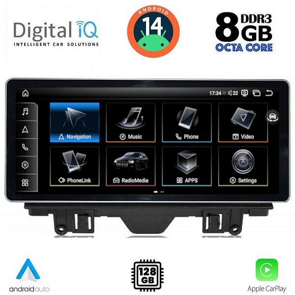 DIGITAL IQ TPK 17915_CPA (12.3inc) MULTIMEDIA SYSTEM for AUDI A3mod. 2013-2021